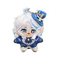 10cm Genshin Impact Furina Focalors Plush Doll Starfish Body Stuffed Toy Anime Keychain Xmas Gift