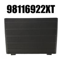 1x automobilio priekinio buferio centrinių grotelių gaubtas tinka Peugeot-3008/ 5008 2016-2019 #98116922XT juodas ABS priekinio buferio radaro dangtelis CHINA