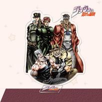 JoJo's Bizarre Adventure Animation Comics Peripheral Playthings JOJO Dio Acrylic Stand-Up Sign Anime Action Figure Model Collection