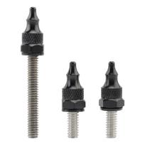 Universal Aluminum Motorcycles Windshield Screw Nuts Spikes Bolt Mounting Kit 3x juoda