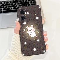 For OPPO Reno7 5G Elegant Sunflower Tulip Printed Phone Case For Oppo Reno 7 5G CPH2371 Soft Silicone Shockproof Cases Reno7 5G (CPH2371)