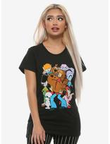 Scooby-Doo And The Ghoul School Juniors Group Photo Shirt New Medium S