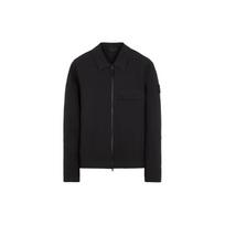 Stone Island FW23 Ghost Pieces Black Label Solid Color Zip Collar Jacket Unisex jackets 7915115F2-V0029 S