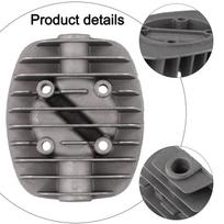 Cylinder Head for Air Compressor Featuring G1/2in and G3/8in Female Threads and Optimized for Pneumatic System Integration China Mainland