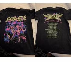 Baby Metal Mirrorball 90s Albums Concert Black 2 Side T shirt Men Women S5XL Unisex T-Shirt XL
