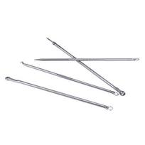 4pcs Blackhead Comedone Acne  Remover Stainless Needles Remove Tool sidabras