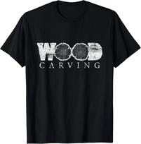 Wood Carving Carpenter Wood Working Tee Gift Unisex T-Shirt S