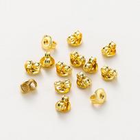 50 vnt./daug 14K 18K aukso auskarų užsegimai Auskarų kištukai Studs Pagrindo nustatymai PASIDARYK pats mados papuošalų gamybai Priedai Reikmenys 5mm Hole0.8mm beige