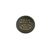 Snow Mountain Emblem for JEEP Wrangler, Renegade, and Compass antikvarinės bronzos spalvos