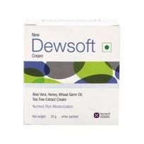 Dewsoft Aloe Vera Honey Wheat Germ Oil Tea Tree Extract Cream 50 gm