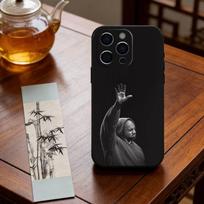 Rapper K-Kanye West Phone Case For iPhone 17,16,15,14,13,12,11 Plus,Pro Max,XS,Soft Silicone Black Cover iPhone15plus