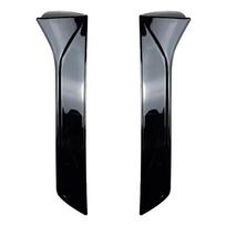 2pcs Car Window Trim Lip Spoiler For Seat Leon 5F FR Mk3 MK3.5 Rear Roof Wing Side Edge Tail Flap Rear Vertical Spoiler juoda
