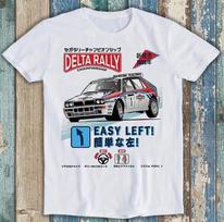 2026 New Martini Racing Delta Rally Arcade Funny Gift Tee T Shirt Men's and Women's Same Crew Neck Pure Cotton T-shirt S balta