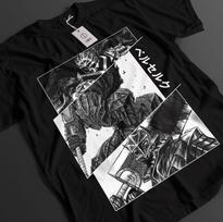 Berserk Shirt Guts Tshirt Casca T-Shirt Griffith Top Warrior Anime Unisex Tee XXXL