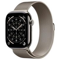 Išmanusis laikrodis Apple Watch 11 GPS + Cellular 46mm Natural Titanium Milanese Loop S/M Gray (MFCY4ZR/A) | MFCY4ZR/A | 195950629514