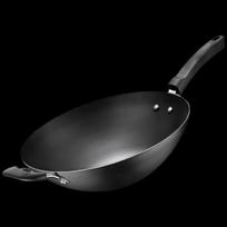 Supor 34cm Cast Iron Round Bottom Stir-Fry Wok