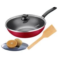 SUPOR 32cm Non-Stick Stir-Fry Wok with Lid