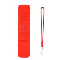 Stylish Remote Case Protector for RMFTX810P/TX810U/TX811U/TX910U/TX920U TV Models Smooth Surfaces And Securely Fit raudona