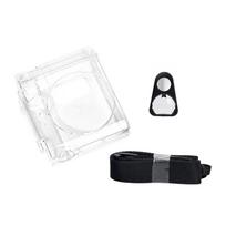Clear Camera Hard Cover for Mini 99 Camera Protectors Reinforced Edges Design AntiSlip Grip with Portable Carrying Strap 1