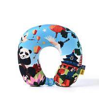 TRAVEL BLUE Memory Foam U-shaped Travel Neck Pillow