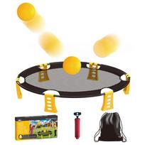 2 Balls Volleyball Battle Game Foldable Multiplayer Volleyball Toys  Home geltona