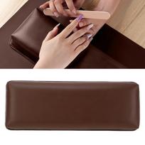 High Density Sponge Nail Hand Pillow Memory Foam PU Leather Hand Pillow  For Home Use