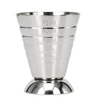 3 Scales Bar Measuring Cup High Accuracy Kitchen Measuring Cup Cocktail Jigger  Bartender sidabras