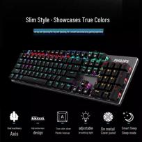 Philips SPK8404 Mechanical Gaming Keyboard Blue Switch