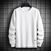 Solid Color Sweatshirt Men Hip Hop Streetwear Long Sleeve O Neck Pullovers Mens Sportswear Fashion Causal Sweatshirt Tops S balta