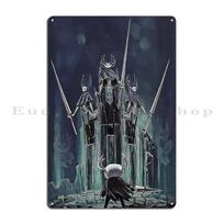 Hollow Knight Metal Sign Funny Wall Decor PaintingClub Iron Tin Sign Poster 20x30cm（7.8x11.8inch）