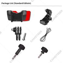 for SHOEI Gt Air 3 Customized Helmet Chin Mount for GoPro 13 12 11 10 DJI Action 6 5pro 4 3 Insta360 X4 X5 AcePro2 Action Camera Gt Air3 Standard