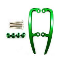 Fit For Kawasaki Ninja 650 2017-2023 Z650 Motorcycle CNC Aluminum Alloy Rear Passenger Seat Handle Grab Bar Ninja650 Accessories žalia