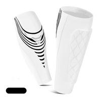 2pcs Shockproof Honeycomb Soccer Shin Guards Non-slip Calf Leg Sleeves with Reflective Strips for Gym,Soccer,Running,Cycling M balta