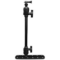 GP40 Rail Kit Kayak Camera Mount Adjustable Boat Camera Holder Stand Bracket juoda
