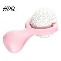 Office Stress Relief 3D Printed Massage Roller Ball Ergonomic Handheld Massager for Muscle Relief Portable Spiky Body Tool Legs Back And Arms rožinė