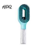 Flexible Bristle Comb 2-In-1 Spray Hair Brush Frizz Static Control Detangling Dry Brush Men Women Misting for Dry Flyaway & Tangled mėlyna