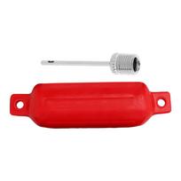 Boat Fender Bumper for Docking Marine Boat Inflatable Boat Bumper Dock Shield Protection Floating for Fishing Speedboat Sailboat raudona