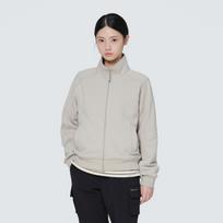 [Snowpeak] Women's Stand Neck Zip-up Light Beige (S24FWFFJ61) 85