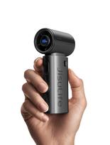 Naujas JISULIFE Nešiojamas rankinis ventiliatorius, Galingas Turbo Jet ventiliatorius, Įkraunama 5000mAh baterija, LED ekranas Lauko mini rankiniai ventiliatoriai