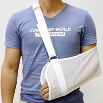 Breathable Mesh Broad Arm Sling Shoulder Support for Shoulder Immobilizer one size balta