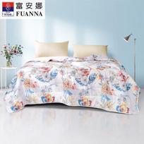 FUANNA Antibacterial Seven-Hole Printed Quilt 203x229 cm