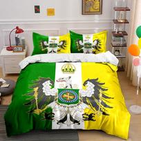 Royal Eagle Crest Bedding Set  Bedding Duvet Cover Set Duvet Cover Pillowcases  (1 * Duvet Cover 2 * Pillowcases, without duvet insert) 135x200cm