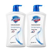 Safeguard Pure White Fresh Body Wash (2 x 1000ml Family Pack)