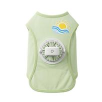 Built In Fan Dog Cooling Vest USB Charging Pet Cooling Vest N Cooling Dog Vest  Photo Props Green-S