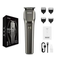 ENCHEN Beard02 Electric Beard Trimmer for Men,Grooming Kit for Man All In One for Private Parts&Beard&Full Body&Hair,4 Guide Combs,USB Type-C Charg