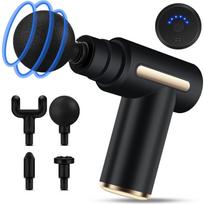 AROZZO CART Massage Gun-Deep Tissue Percussion Massager for Full Body Pain Relief - 4 Massage Heads-6 Adjustable Speeds- Handheld Massagers for Mus