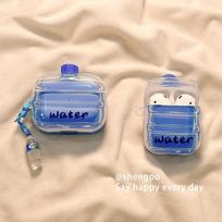 Novelty Bottle Shaped Silicone Cover for Wireless Earbuds Charging Case - Protective Skin for Earbuds Case One Size