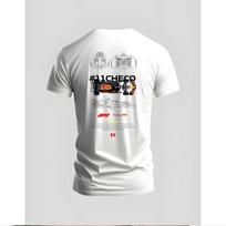 Playera Checo Perez Formula 1 Estampado Frente Espalda S