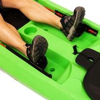Adjustable Kayak Nylon Brace Ergonomic Footrest Rudder Pedal Marine Accessory for Angling and Platform Boat