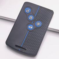 Silicone Smart Key Cover for Renault Zoe Captur Clio 5 Arkana Megane 4 Scenic Espace Kadjar Honeycomb Texture Racing Stripe Smart Key Shell Accessory juoda